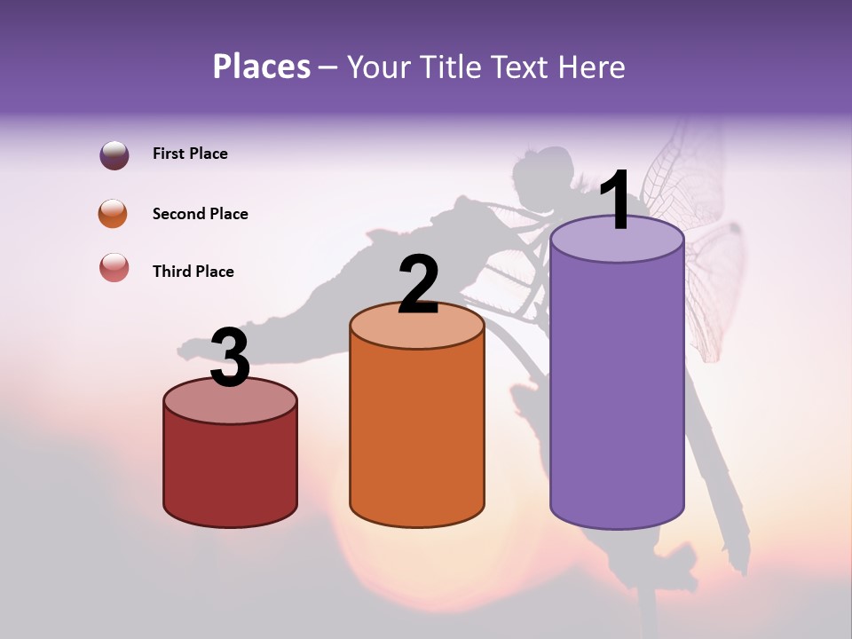 Dragonfly Protection Sleep PowerPoint Template