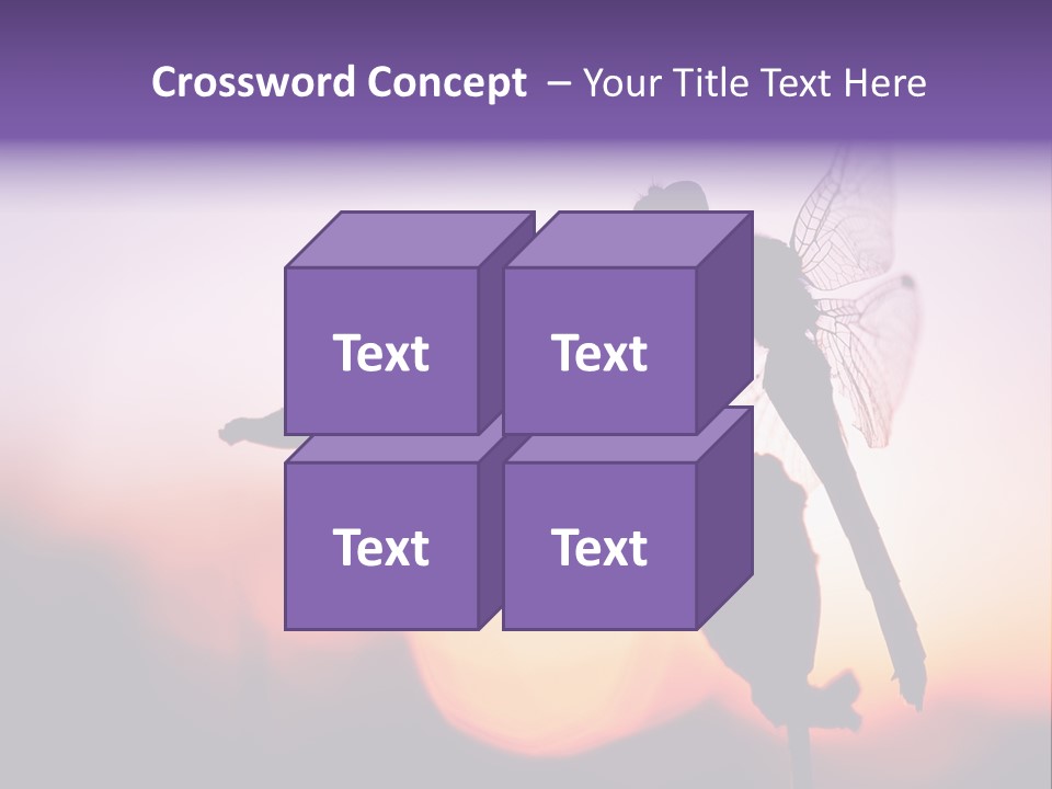 Dragonfly Protection Sleep PowerPoint Template