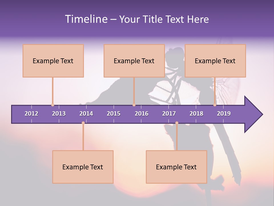 Dragonfly Protection Sleep PowerPoint Template