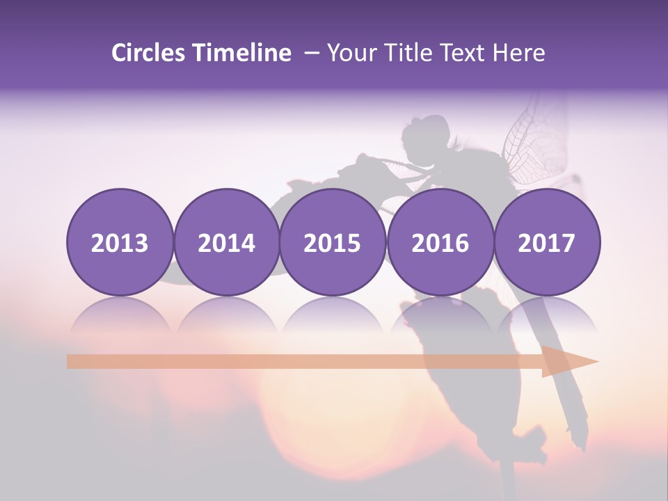 Dragonfly Protection Sleep PowerPoint Template