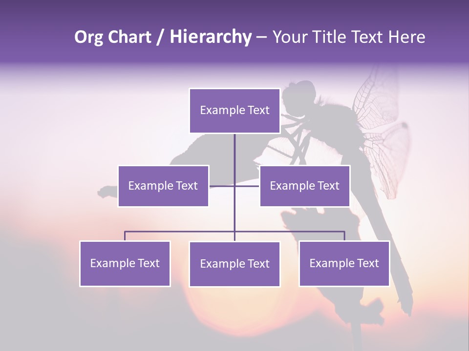 Dragonfly Protection Sleep PowerPoint Template