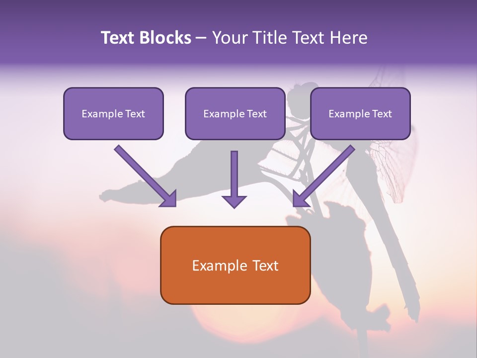 Dragonfly Protection Sleep PowerPoint Template