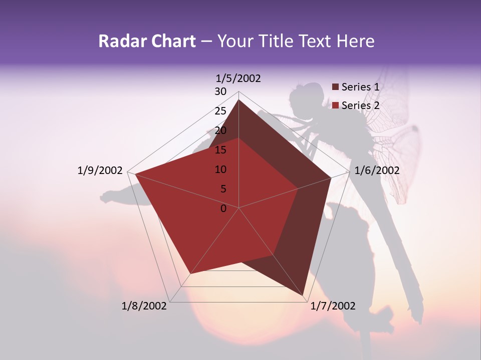 Dragonfly Protection Sleep PowerPoint Template