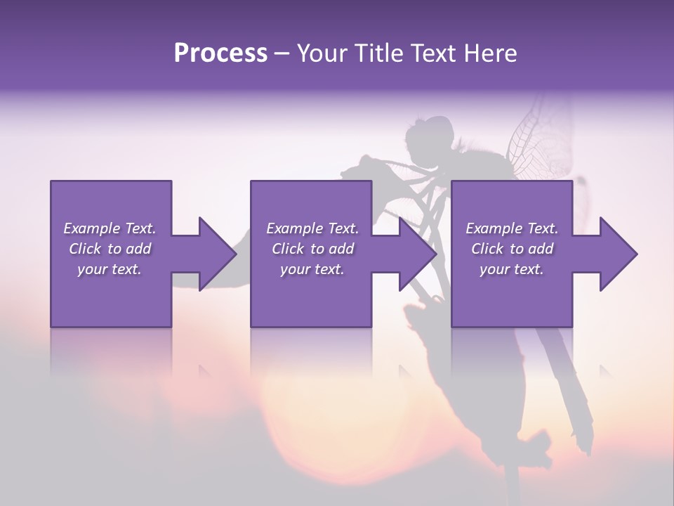 Dragonfly Protection Sleep PowerPoint Template