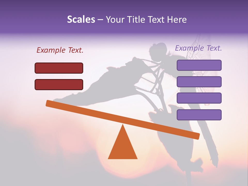 Dragonfly Protection Sleep PowerPoint Template