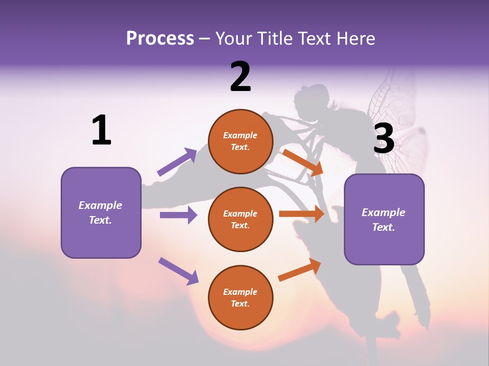 Dragonfly Protection Sleep PowerPoint Template