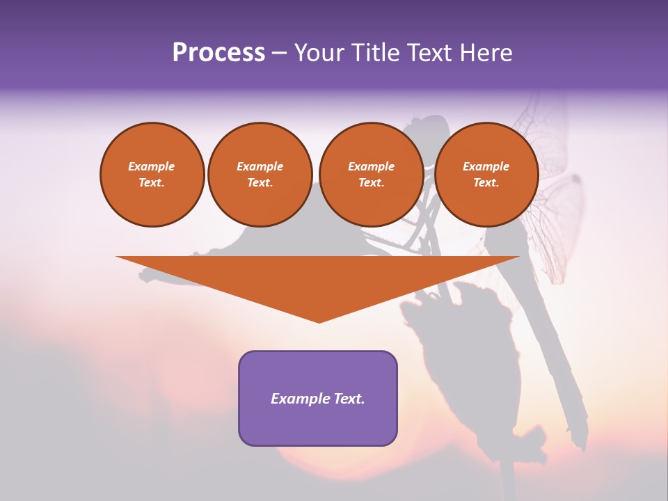Dragonfly Protection Sleep PowerPoint Template