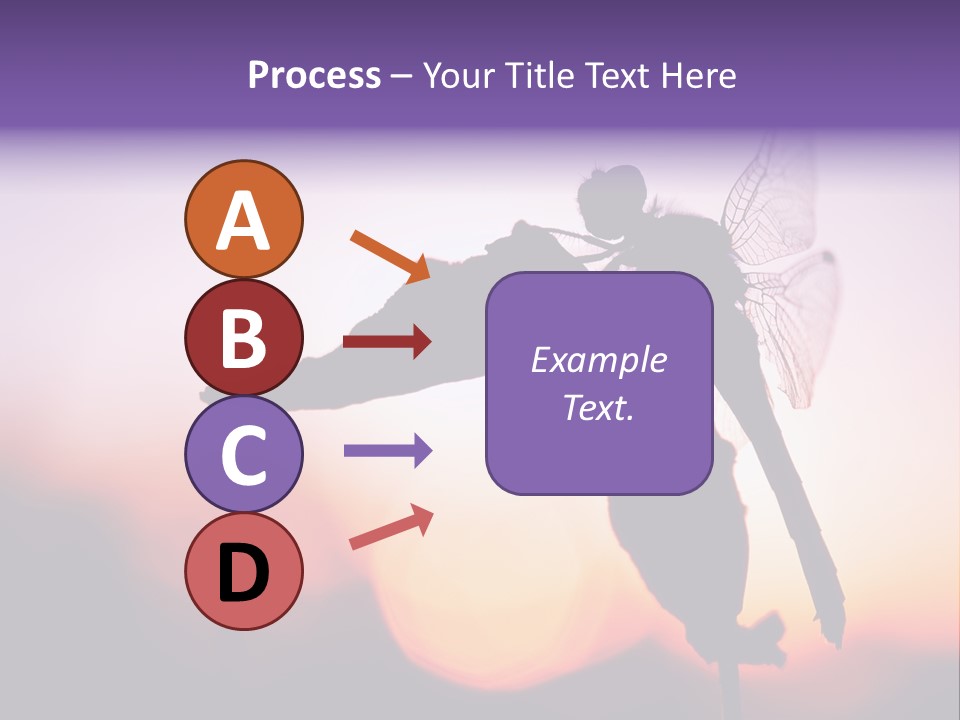 Dragonfly Protection Sleep PowerPoint Template