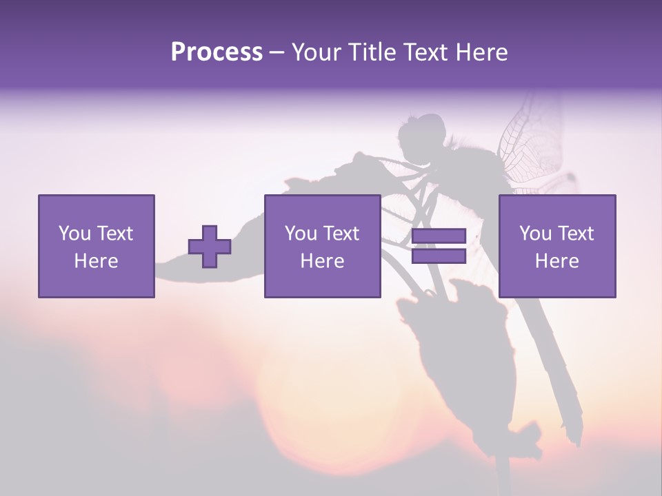 Dragonfly Protection Sleep PowerPoint Template