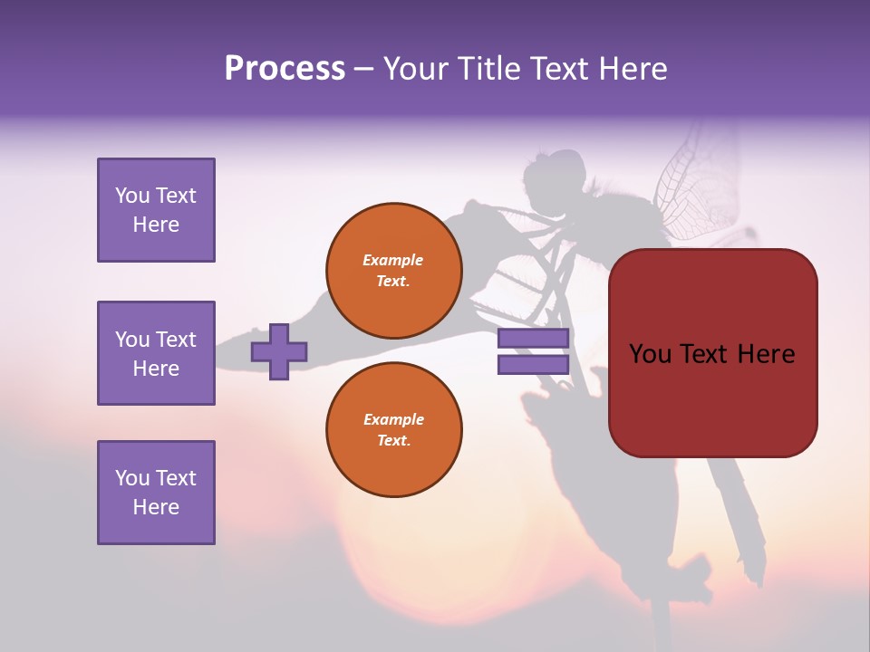 Dragonfly Protection Sleep PowerPoint Template