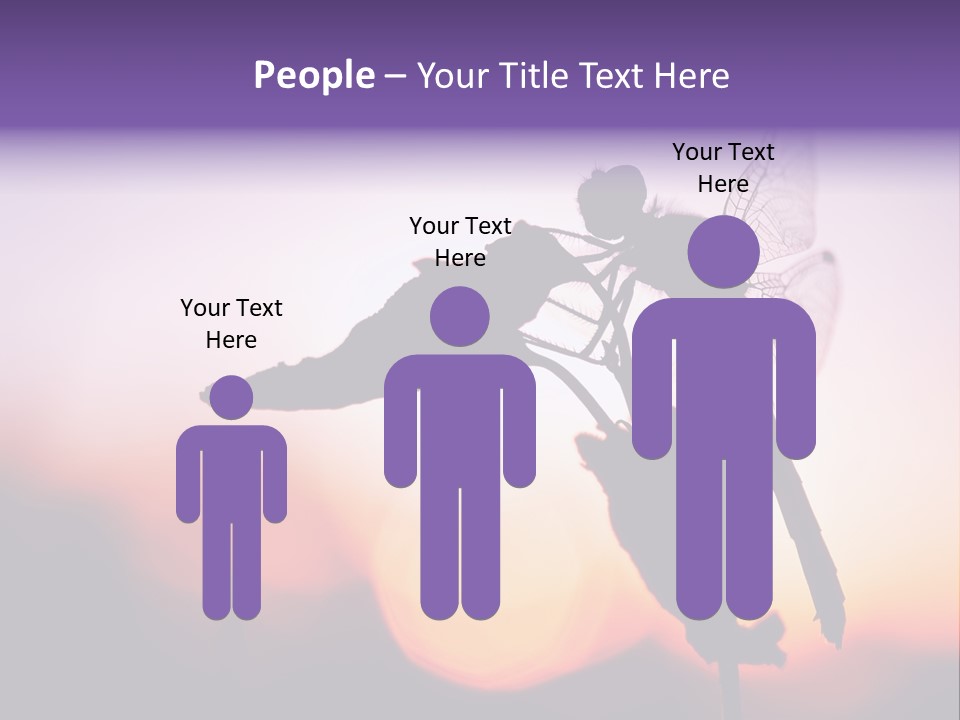 Dragonfly Protection Sleep PowerPoint Template