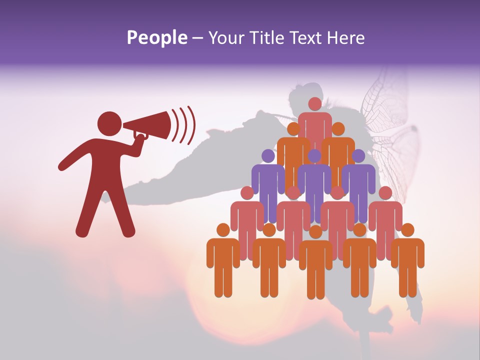 Dragonfly Protection Sleep PowerPoint Template