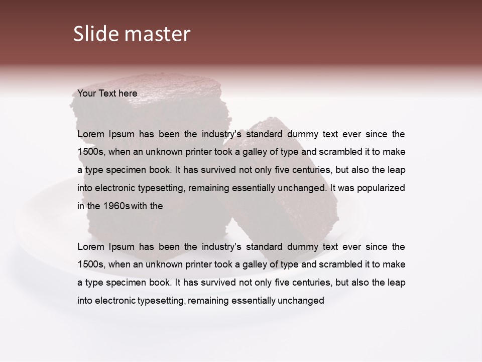 Slice Diet Glass PowerPoint Template