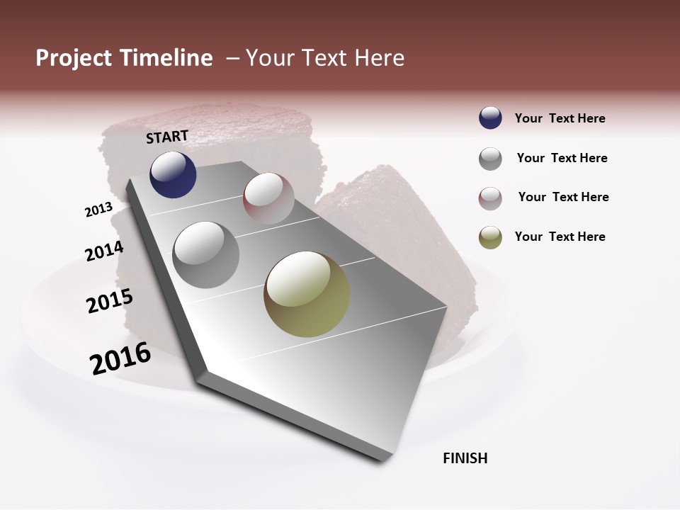 Slice Diet Glass PowerPoint Template