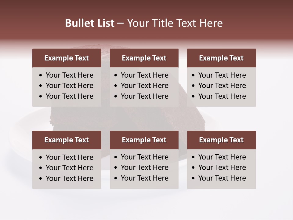 Slice Diet Glass PowerPoint Template