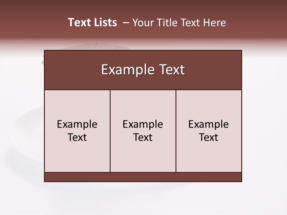 Slice Diet Glass PowerPoint Template