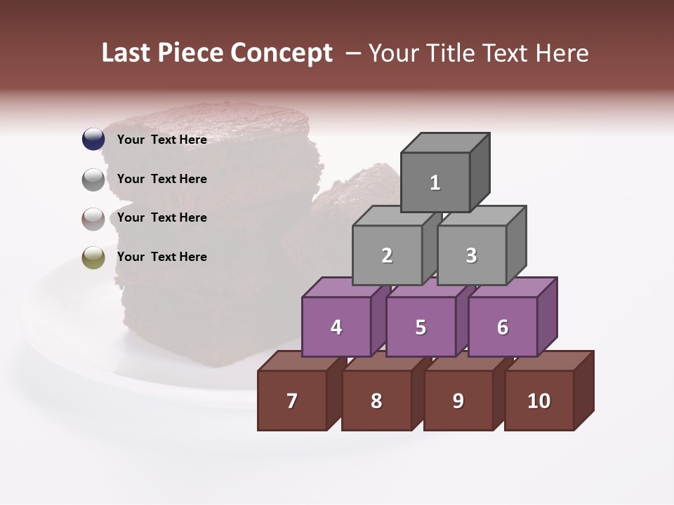 Slice Diet Glass PowerPoint Template