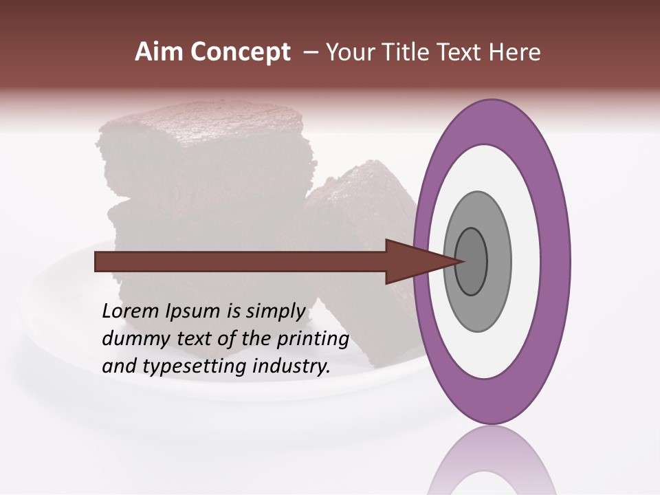 Slice Diet Glass PowerPoint Template