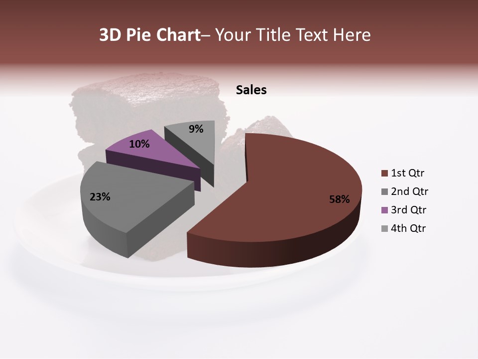 Slice Diet Glass PowerPoint Template