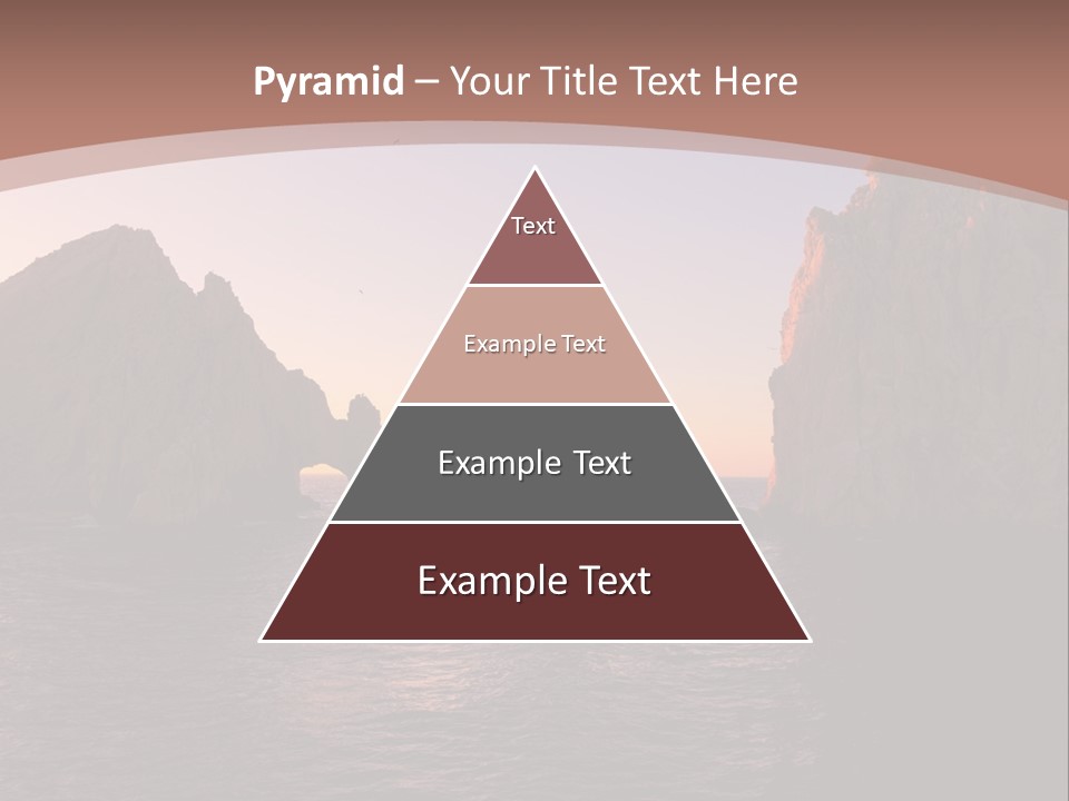 Arch Beach Formation PowerPoint Template