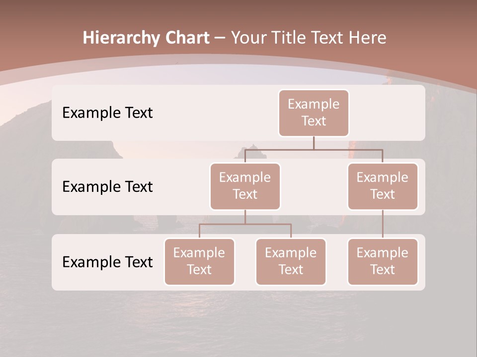Arch Beach Formation PowerPoint Template