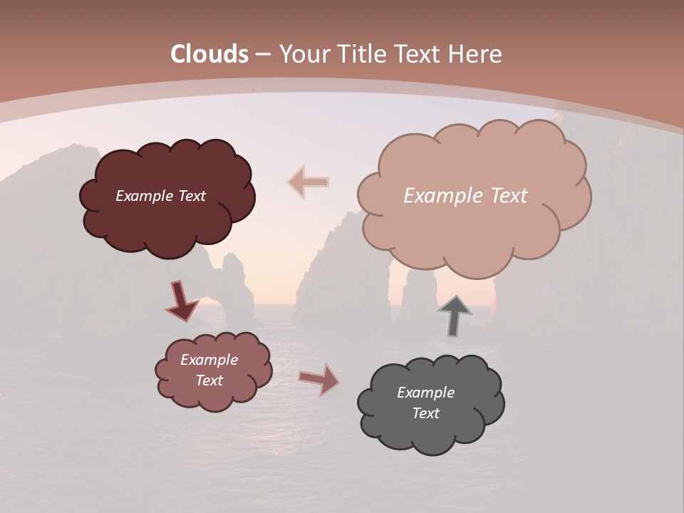 Arch Beach Formation PowerPoint Template