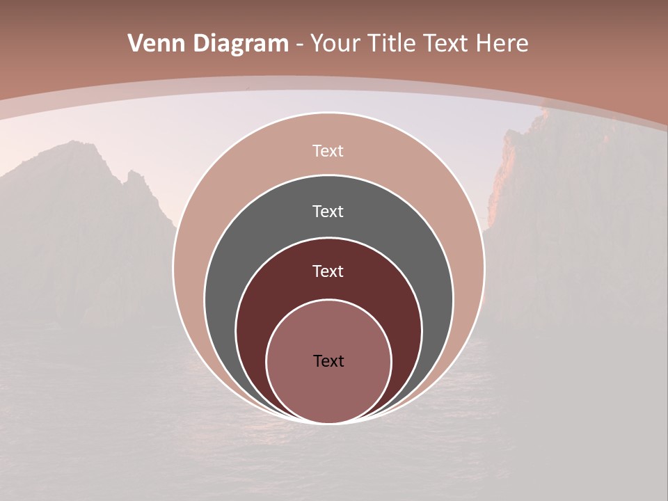 Arch Beach Formation PowerPoint Template