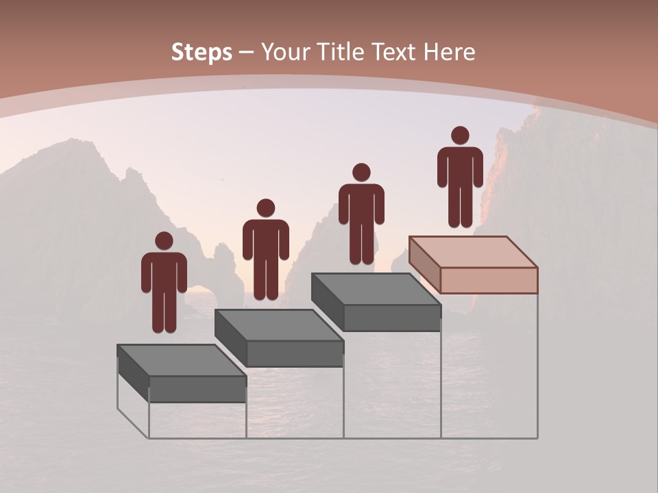 Arch Beach Formation PowerPoint Template