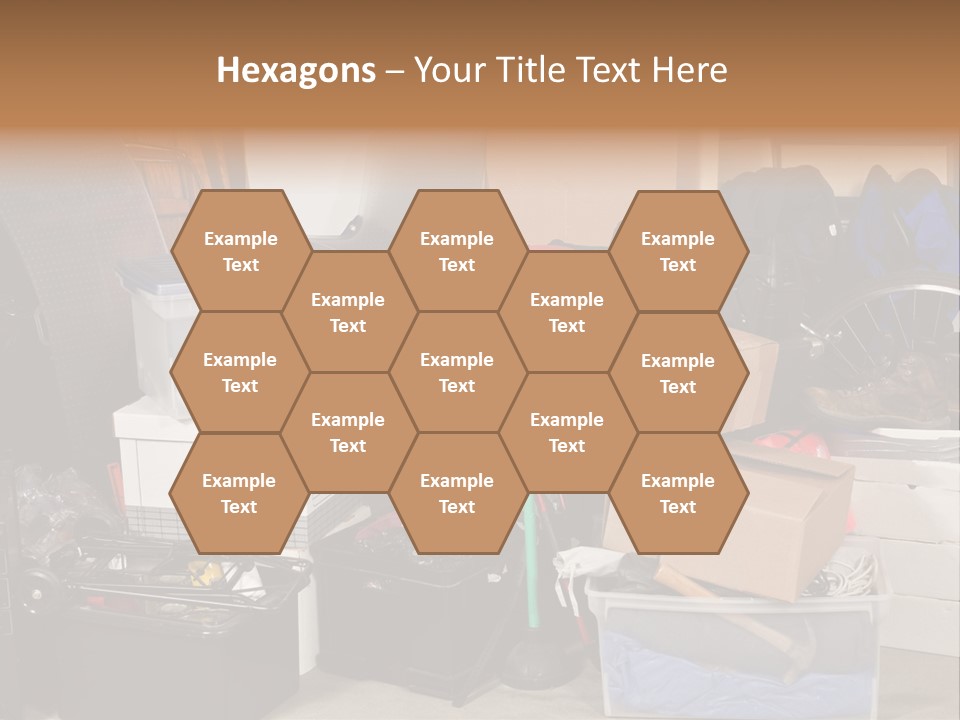 Box Dirty Garage PowerPoint Template