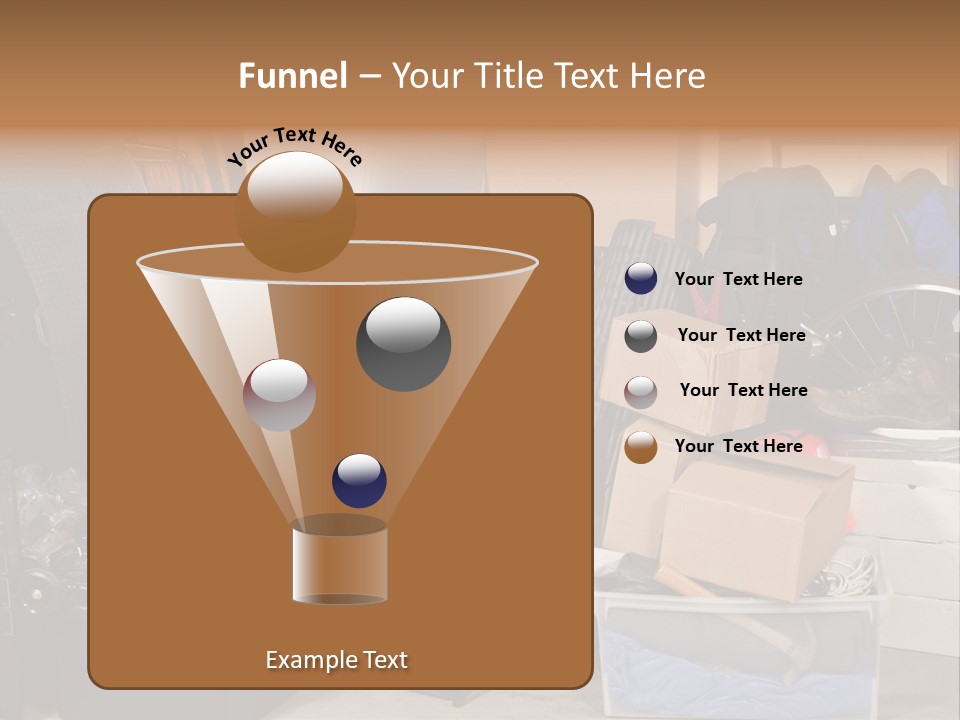 Box Dirty Garage PowerPoint Template