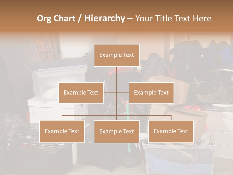 Box Dirty Garage PowerPoint Template