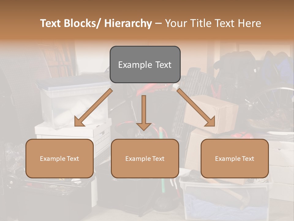 Box Dirty Garage PowerPoint Template