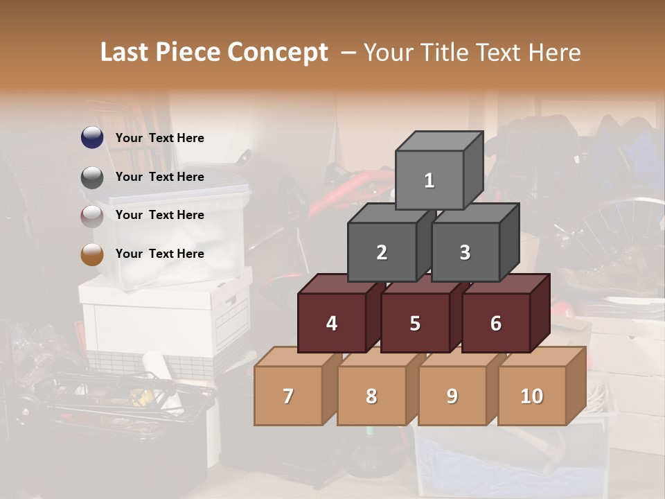Box Dirty Garage PowerPoint Template