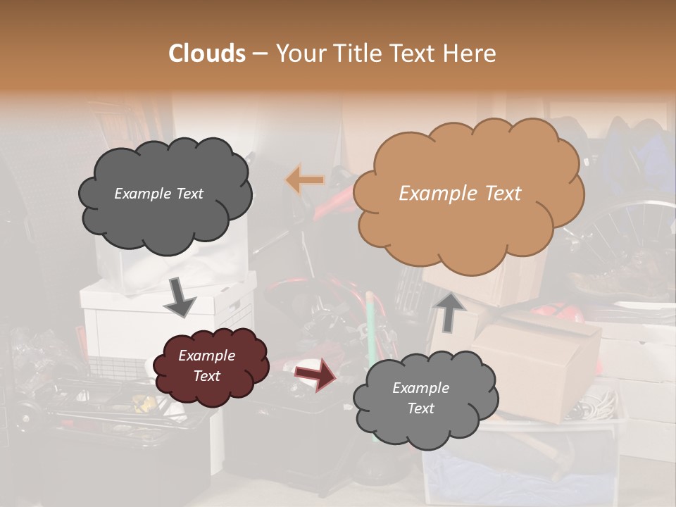 Box Dirty Garage PowerPoint Template