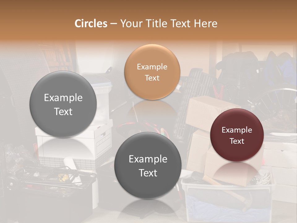 Box Dirty Garage PowerPoint Template