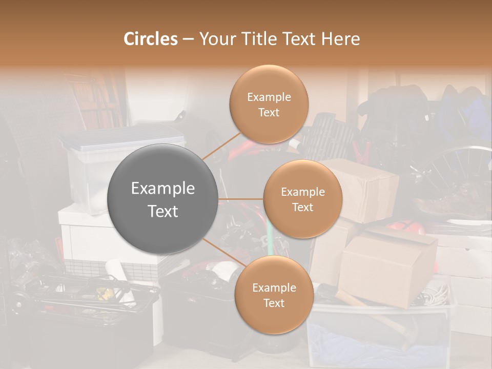 Box Dirty Garage PowerPoint Template