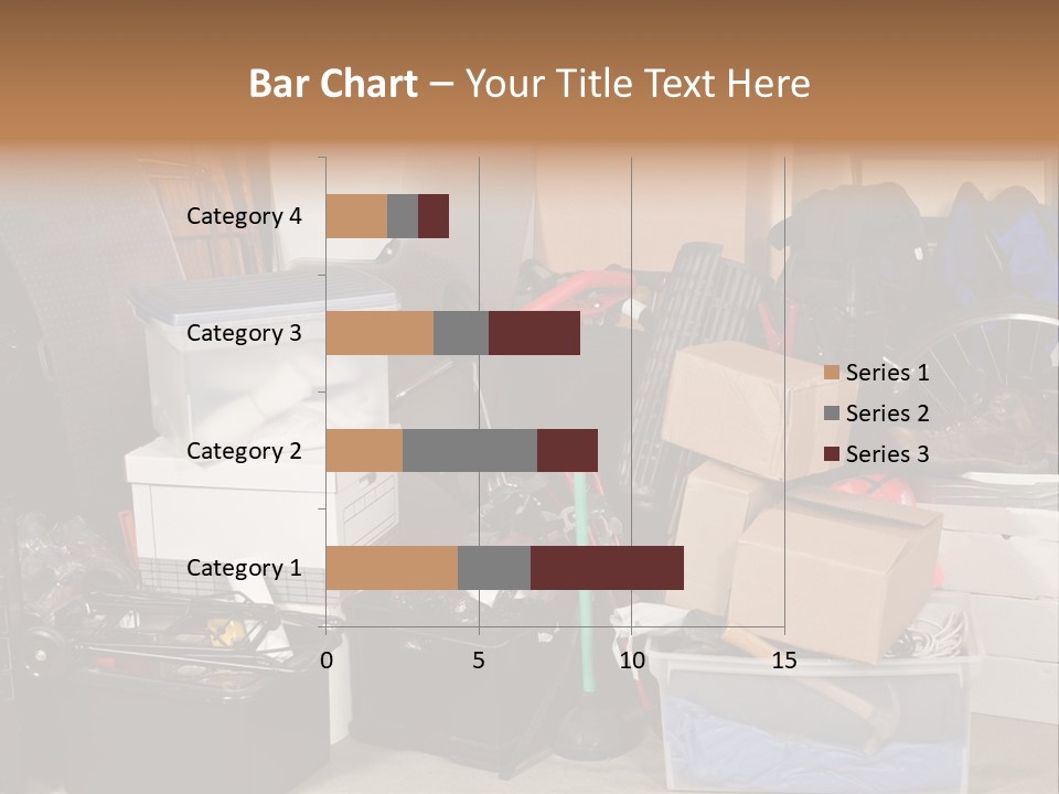 Box Dirty Garage PowerPoint Template