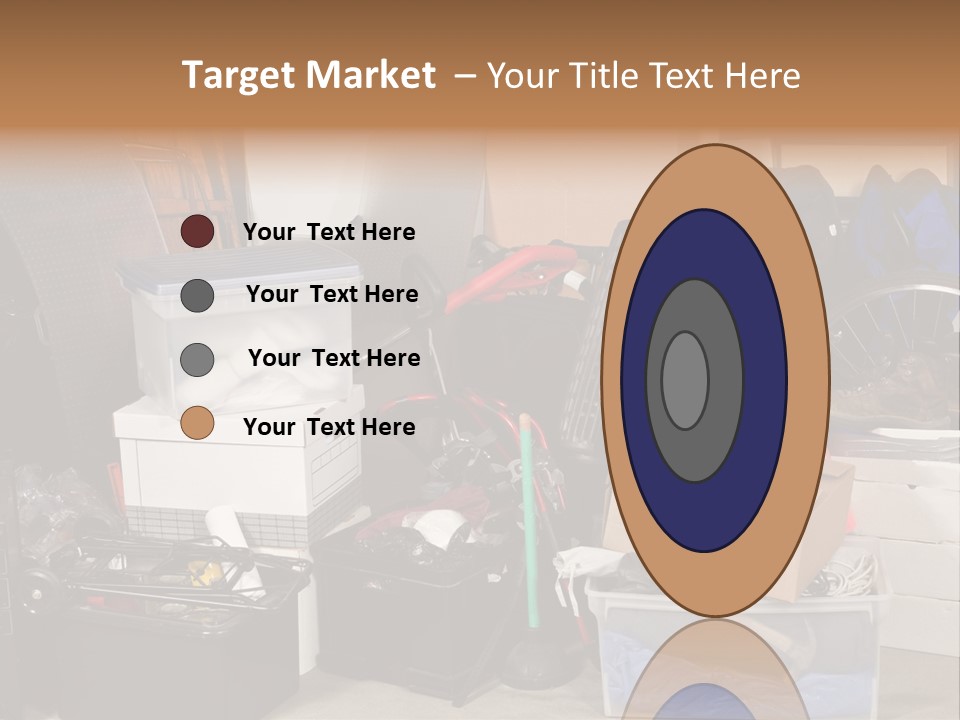 Box Dirty Garage PowerPoint Template