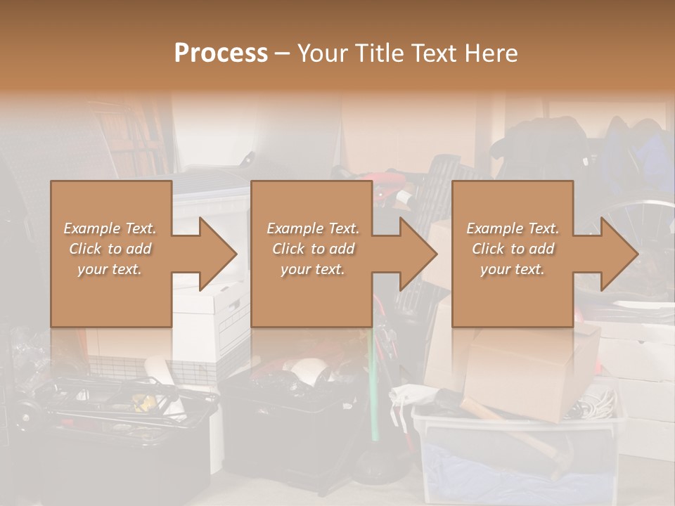 Box Dirty Garage PowerPoint Template