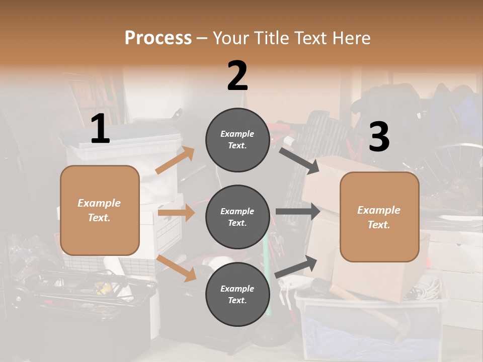 Box Dirty Garage PowerPoint Template