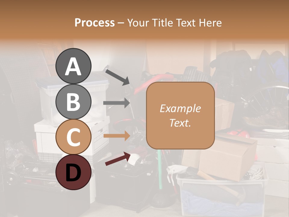 Box Dirty Garage PowerPoint Template