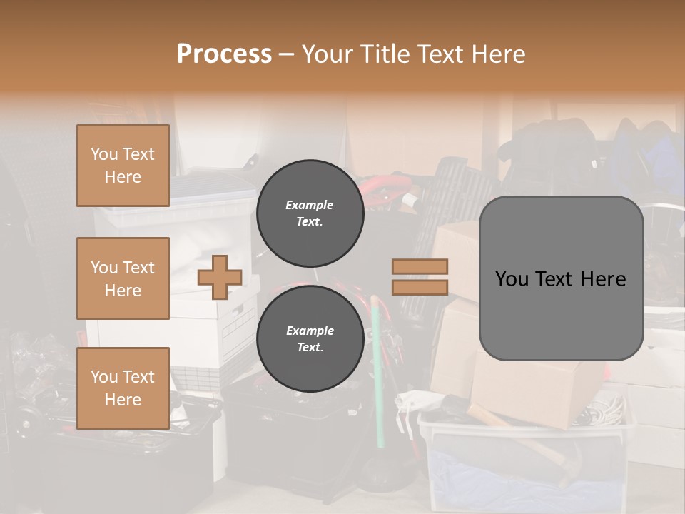 Box Dirty Garage PowerPoint Template