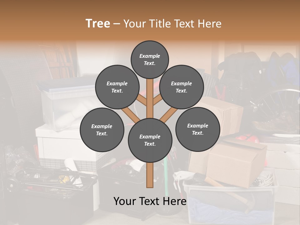 Box Dirty Garage PowerPoint Template