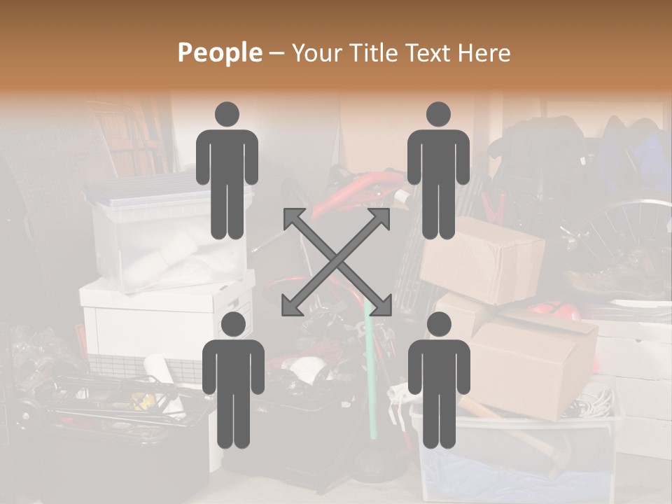 Box Dirty Garage PowerPoint Template