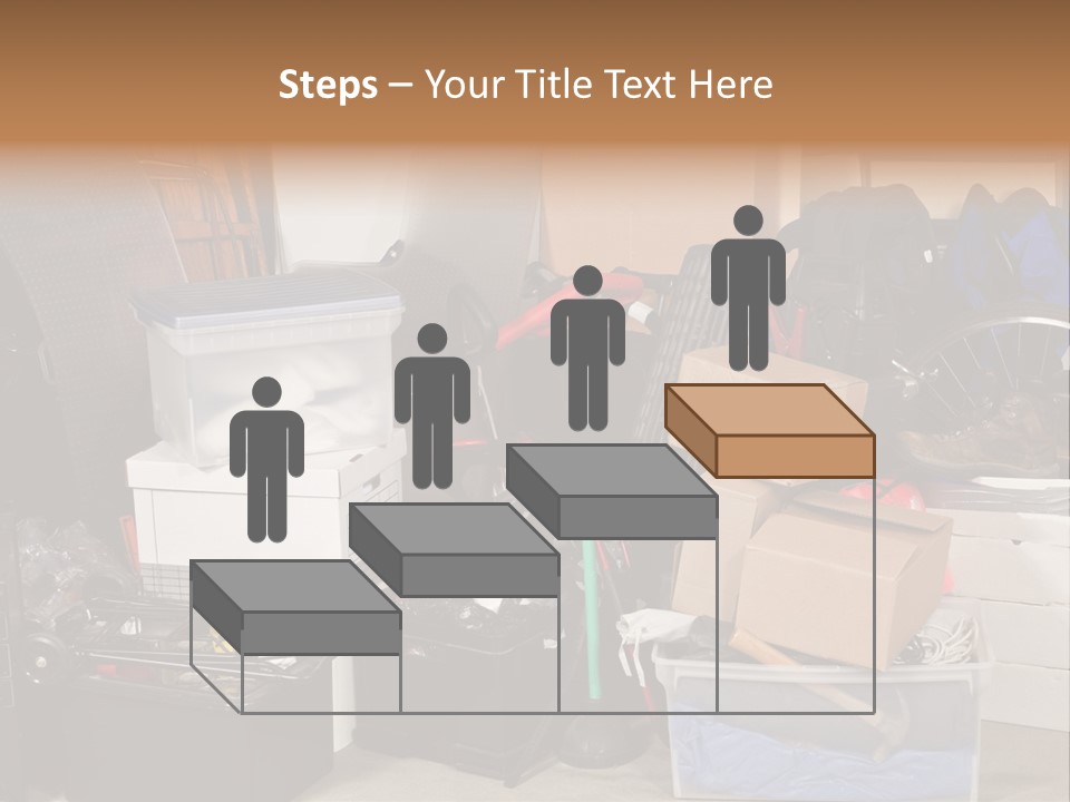 Box Dirty Garage PowerPoint Template