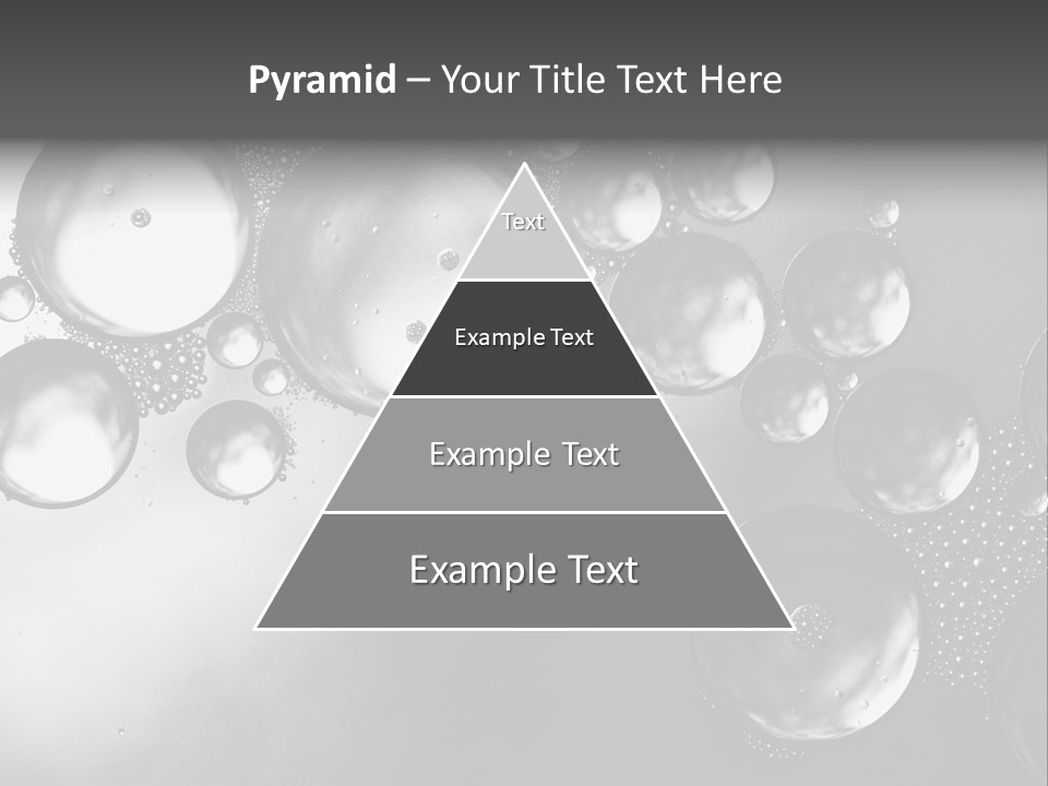 Beauty Space Bubble PowerPoint Template