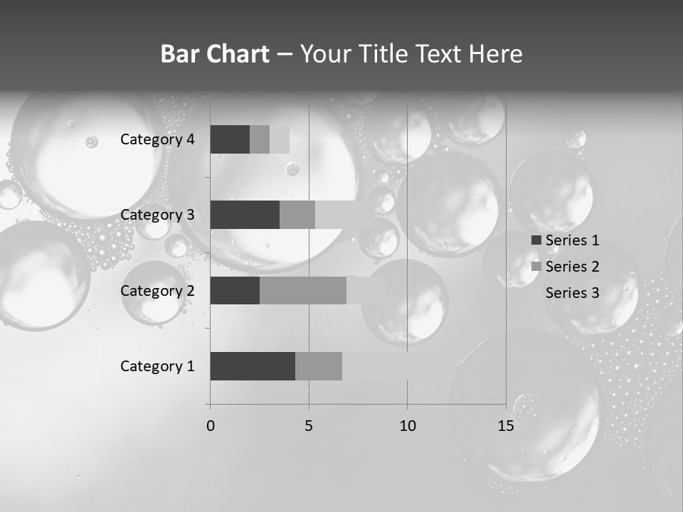 Beauty Space Bubble PowerPoint Template