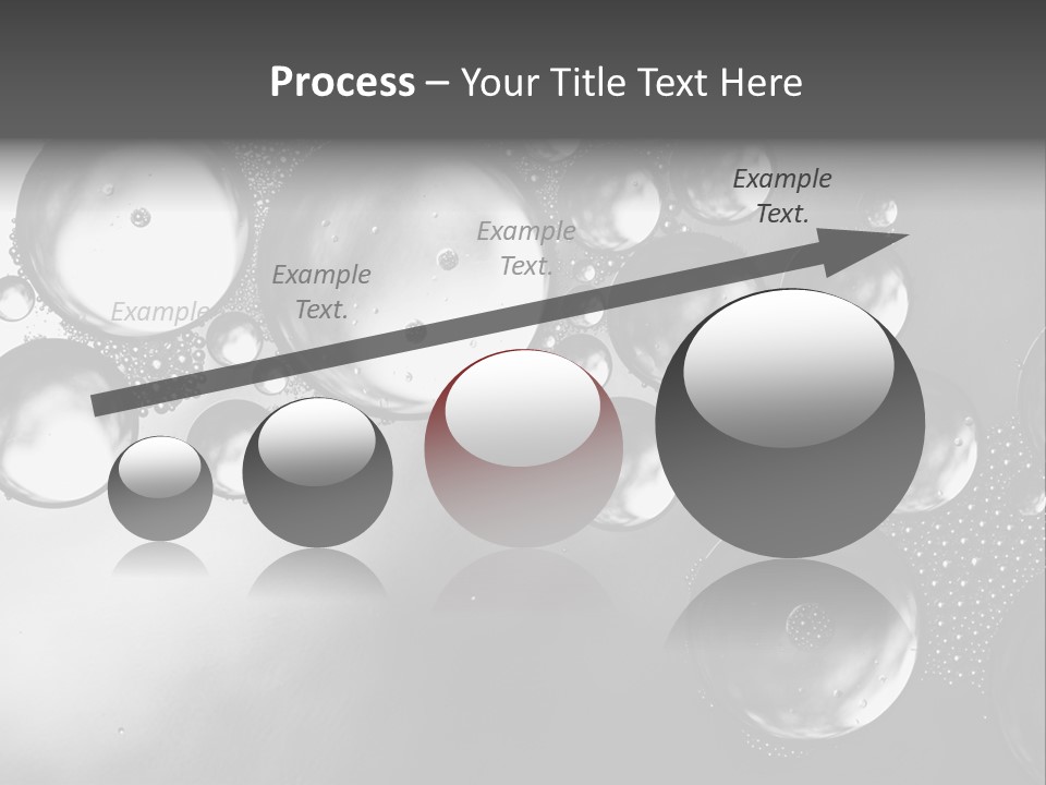 Beauty Space Bubble PowerPoint Template