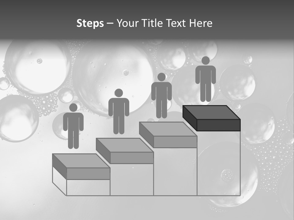 Beauty Space Bubble PowerPoint Template