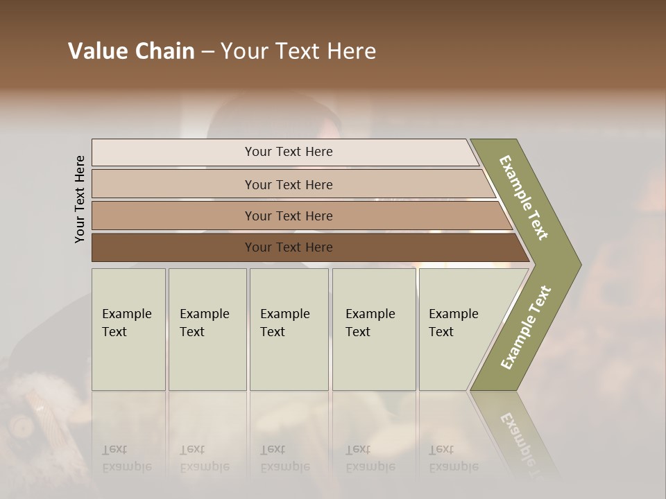 Flame Rest Women PowerPoint Template
